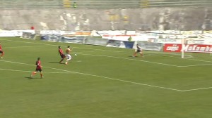 L'Aquila-Grosseto 0 a 1 - Carini salva su Pichlmann - www.sportube.tv
