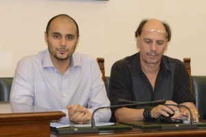 Il principe Alwaleed (a sinistra) con Pincione