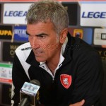 Giacomarro in sala stampa a Rieti