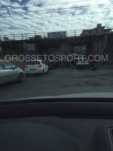 striscione Ponte dello Stadio