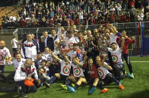 Fondi vittorioso in Coppa Italia 2015-16 - foto www.unicusanocalcio.it