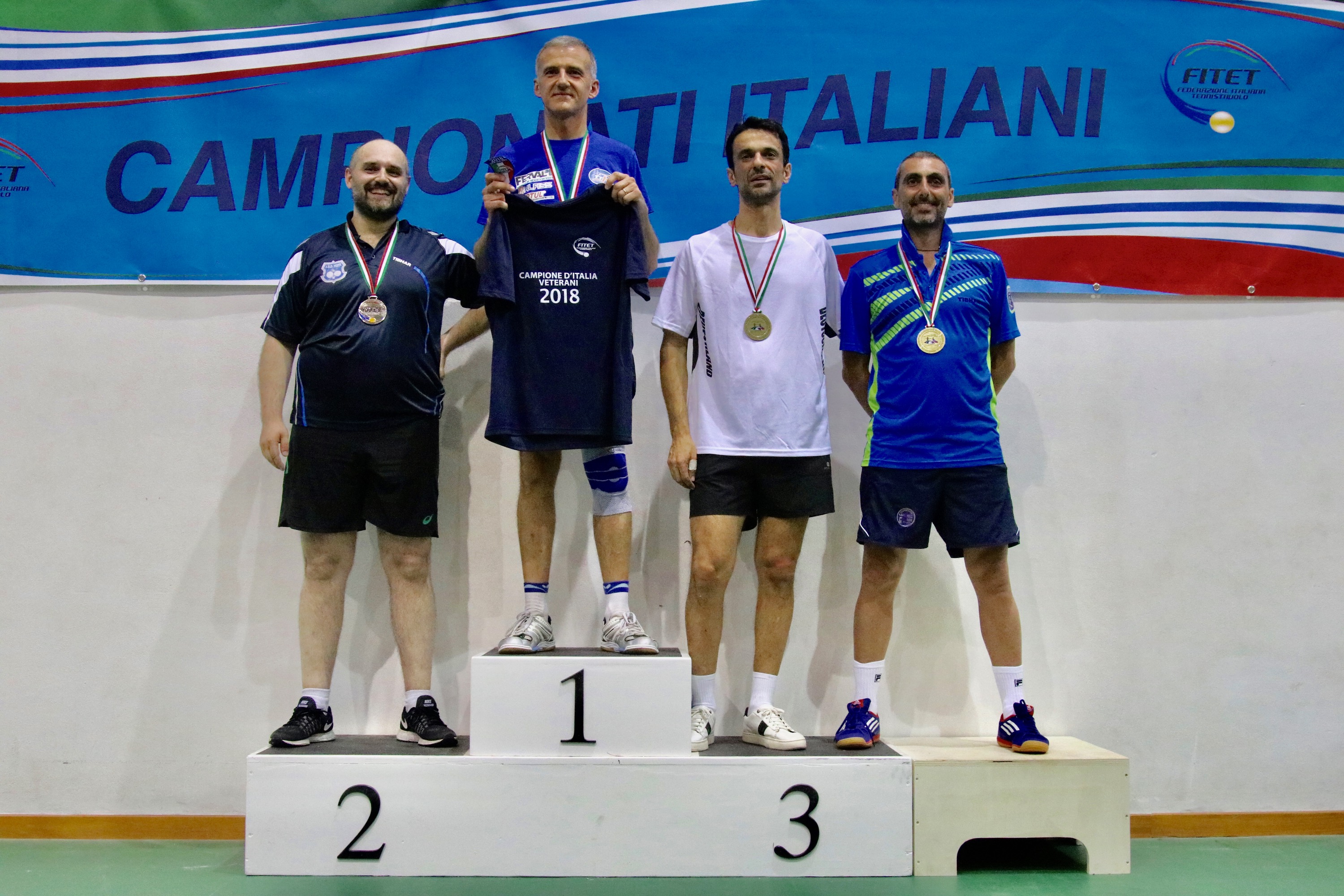 Tennis Tavolo: conclusi i “Campionati italiani assoluti individuali