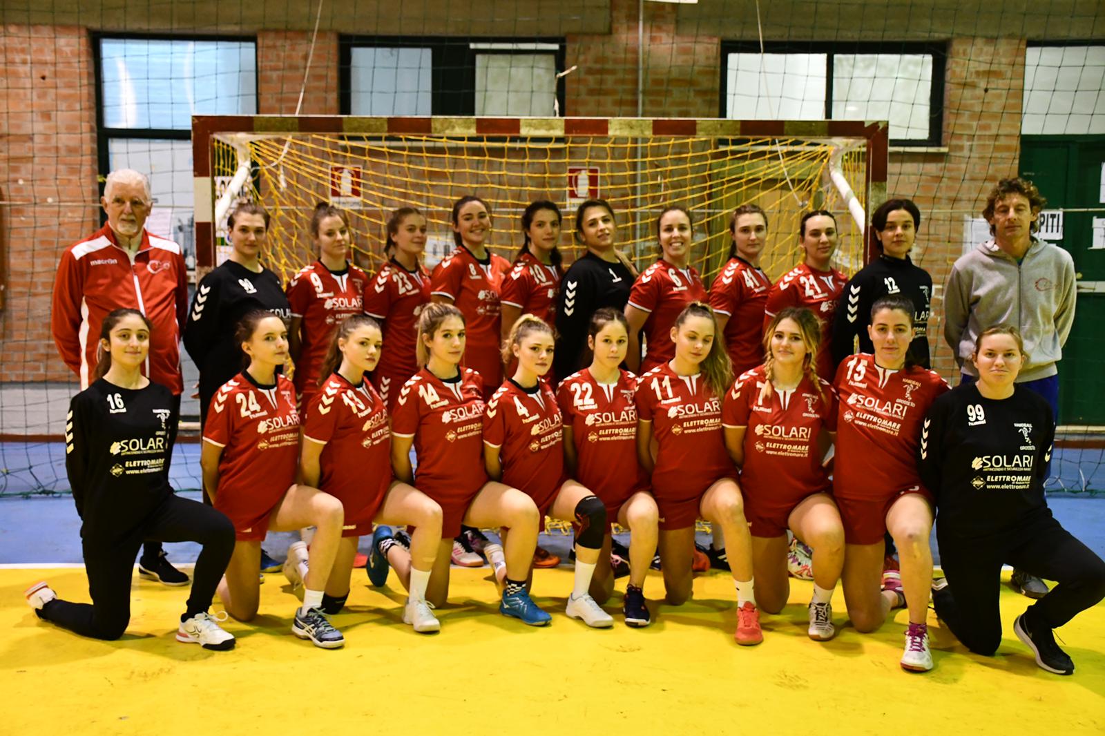 pallamano-grosseto-squadra-serie-A2-femminile-2021.