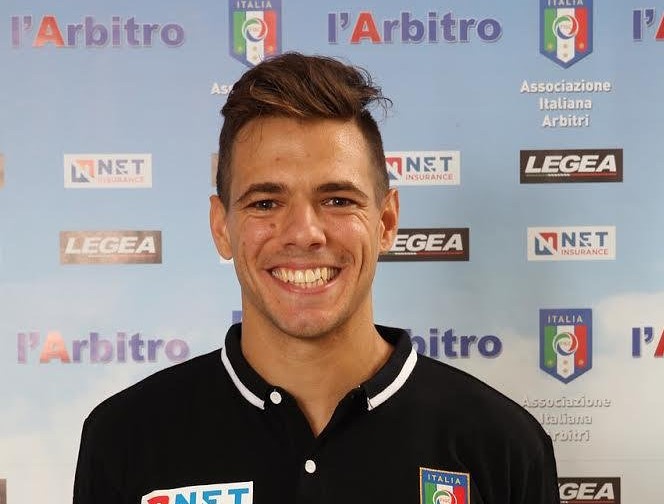 L'arbitro Eugenio Scarpa dell'Aia di Collegno (To)