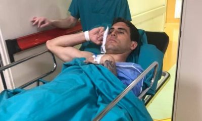 Filippo Moscati fuori dalla sala operatoria - foto di Giorgio Moscati