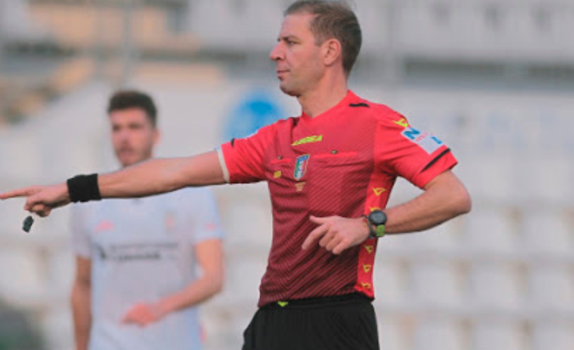 L'arbitro Enrico Maggio di Lodi (foto di Ivan Benedetto)