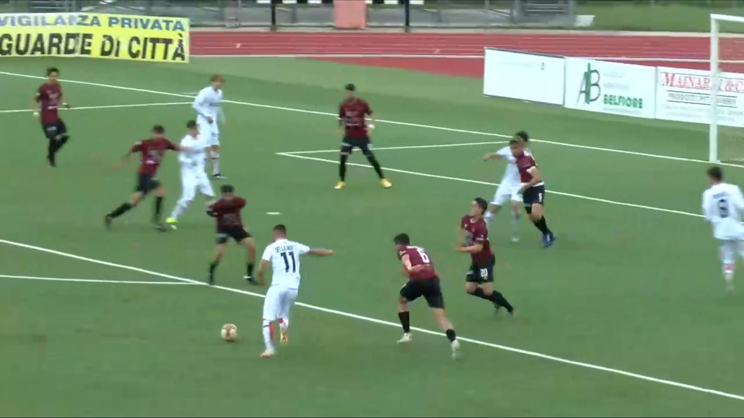 Pontedera-Pro Vercelli 2 a 2