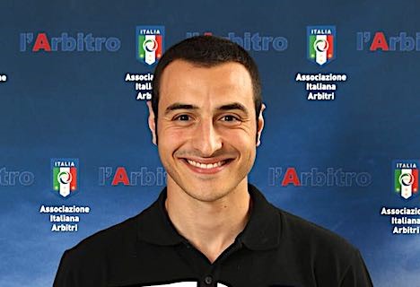L'arbitro Davide Moriconi