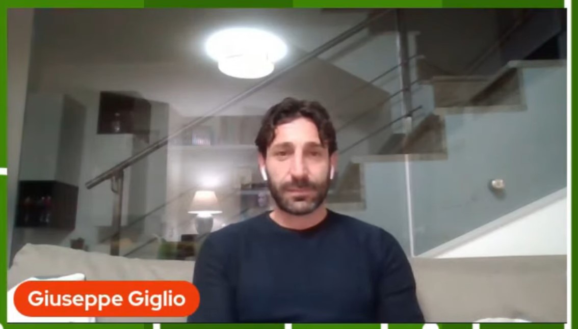 Beppe Giglio - immagine tratta dal canale YouTube Foggiagol Tv