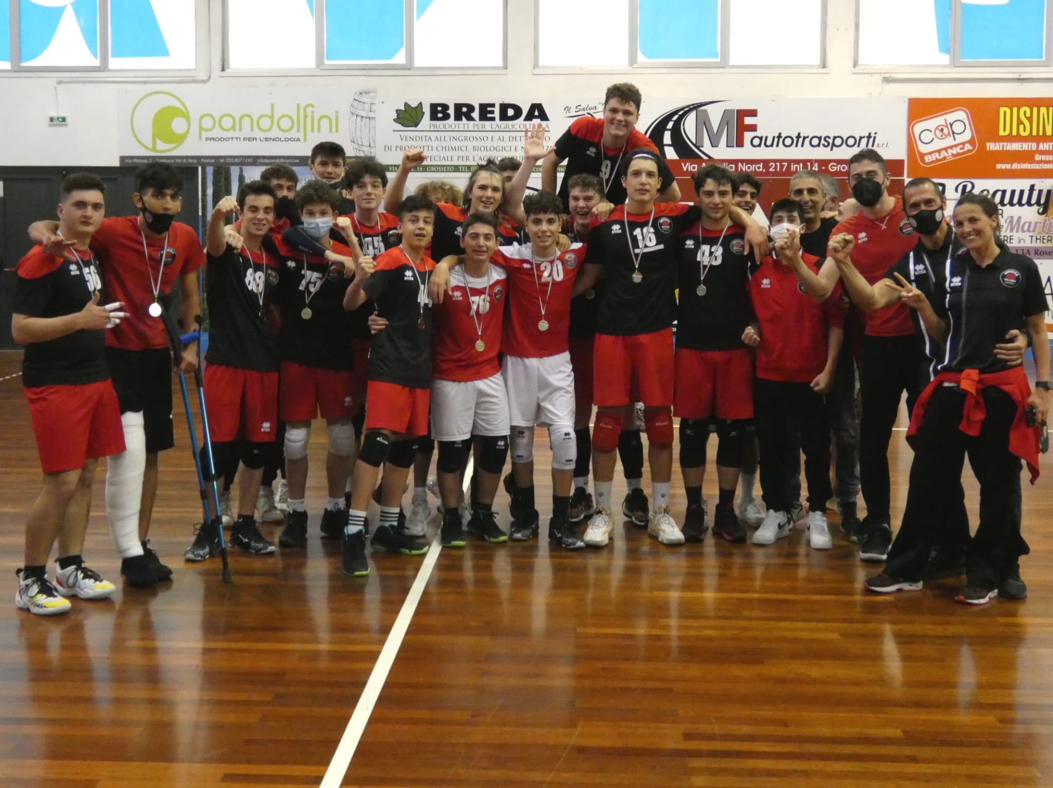 invictavolleyball-squadra-under-17-campioni-territoriali-2021