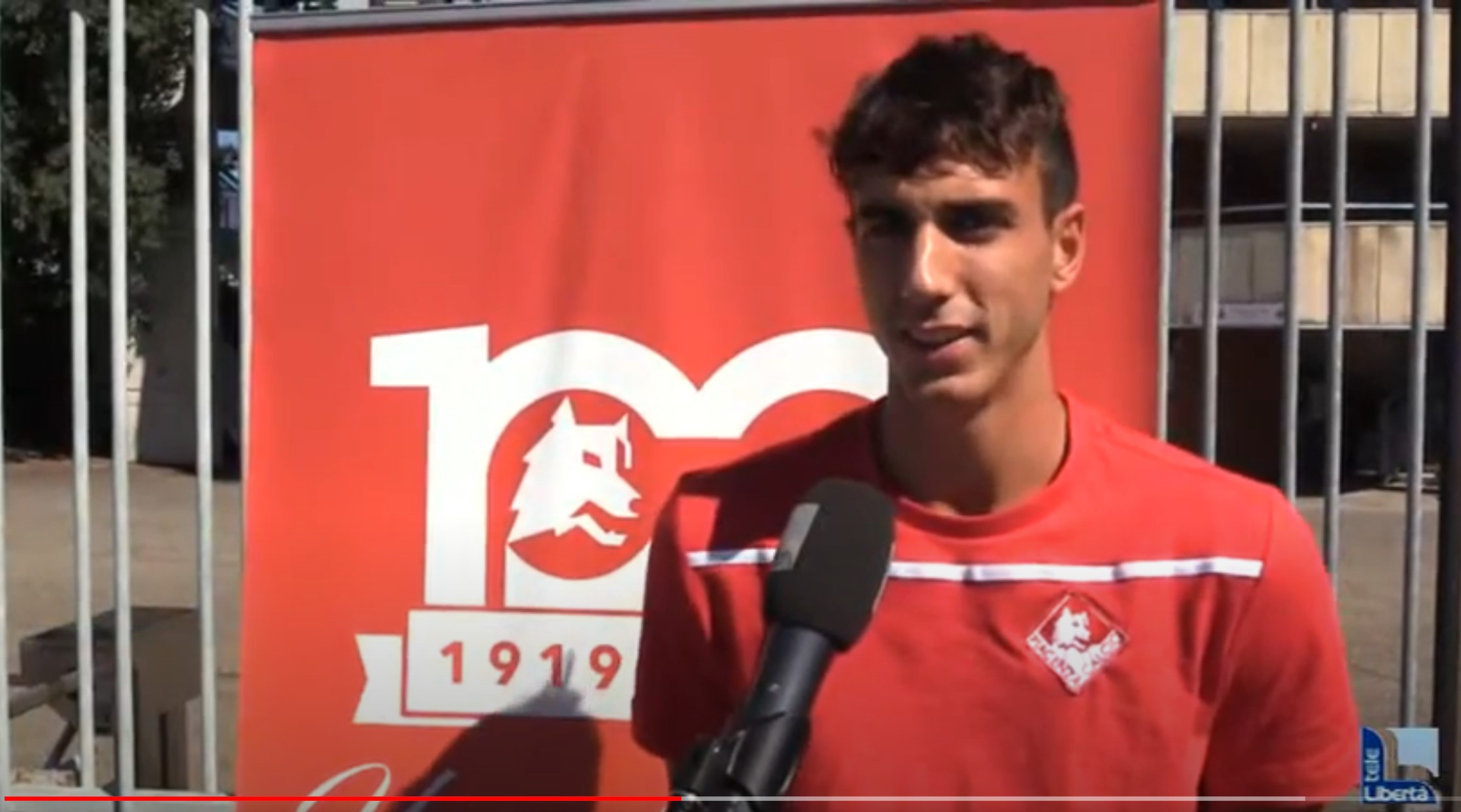 Lorenzo Babbi (immagine tratta dal canale YouTube di Tele Libertà)