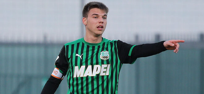 Federico Artioli (foto tratta da www.sassuolocalcio.it)