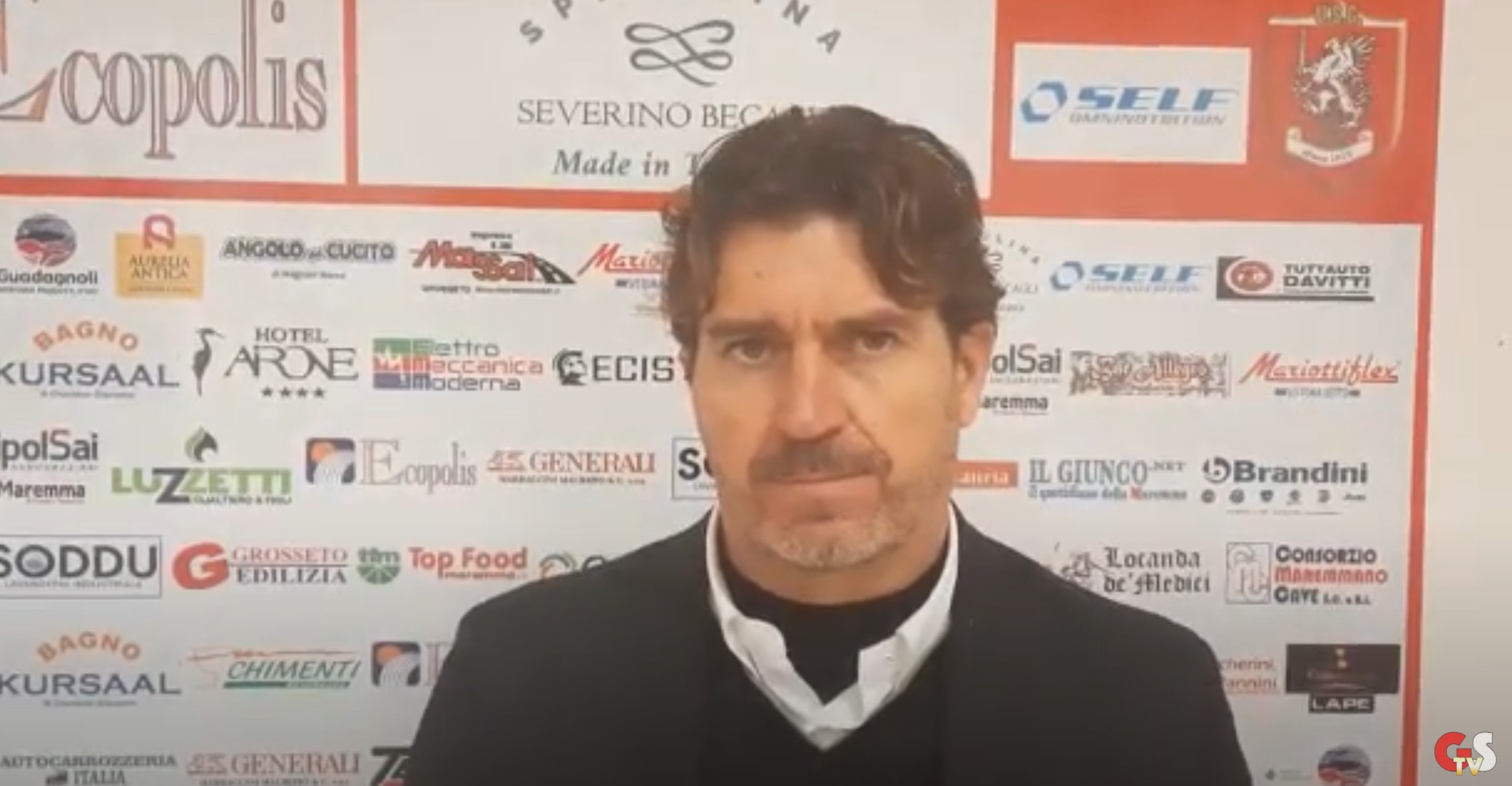 Gs Tv - mister Giancarlo Riolfo dopo Us Grosseto-Pistoiese 0 a 2