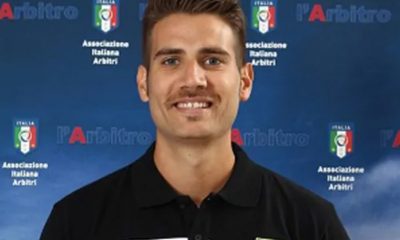 L'arbitro Andrea Ancora di Roma 1