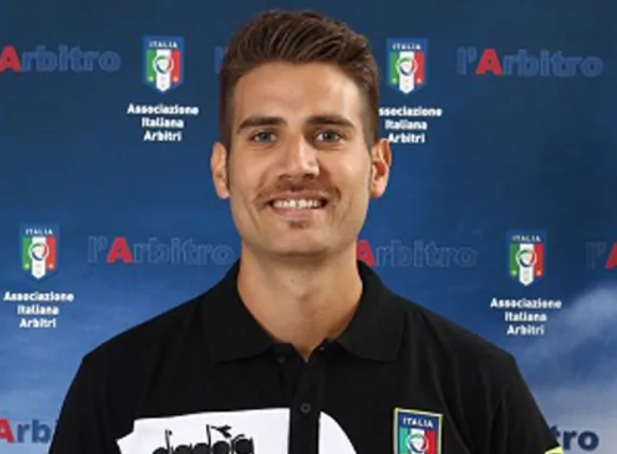 L'arbitro Andrea Ancora di Roma 1