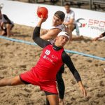 beach handball solari grosseto azione di gioco