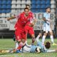 Semeraro ruba palla - Virtus Entella-Us Grosseto 1 a 0 (foto Noemy Lettieri - Us Grosseto 1912)