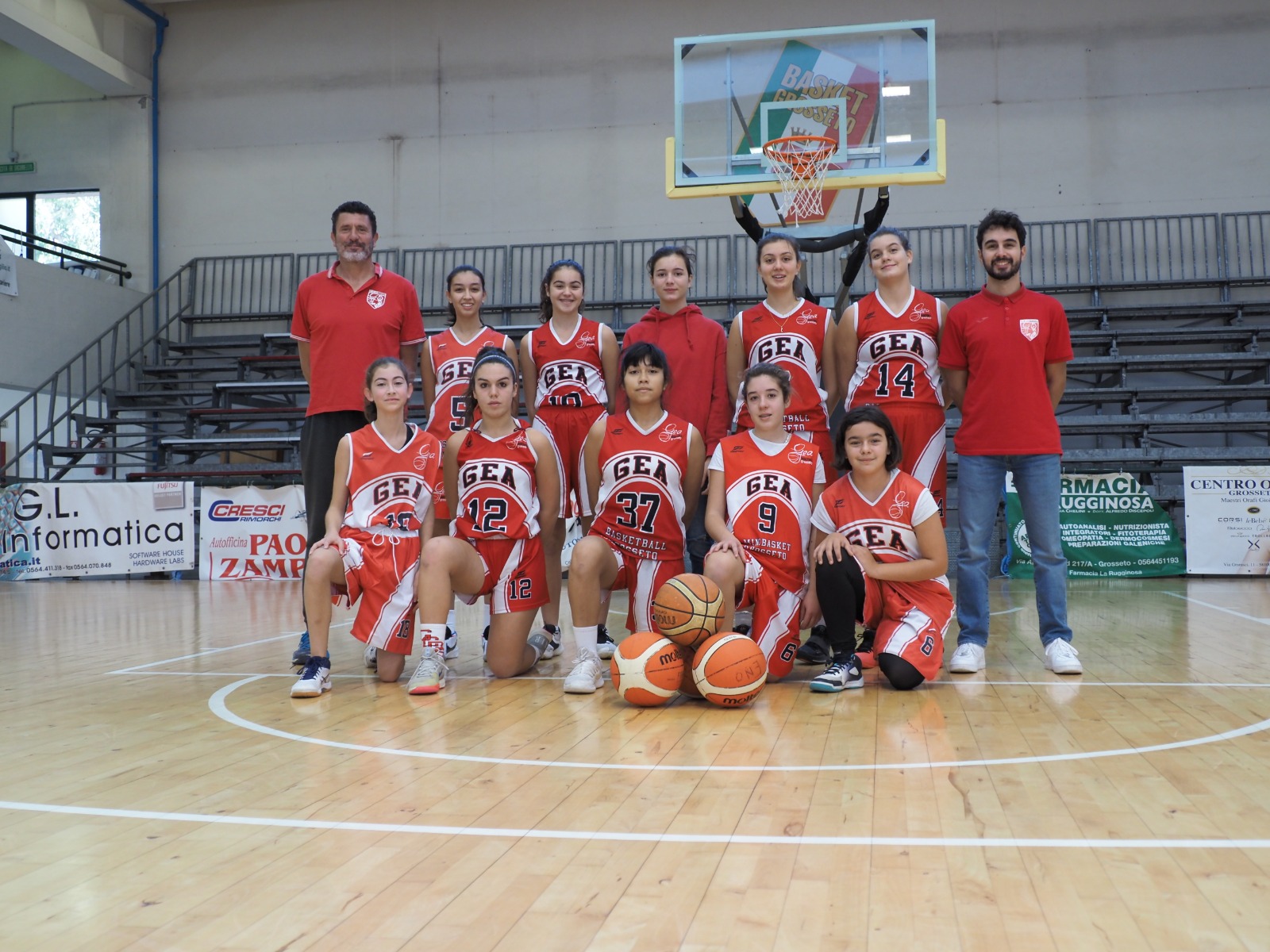 basket-gea-grosseto-squadra-under-15-femminile-Acqua-Sapone