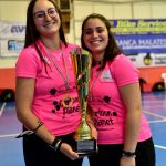 grosseto volley school under 16 coach ilaria Fallani a sx e la dirigente Greta Antignani a dx