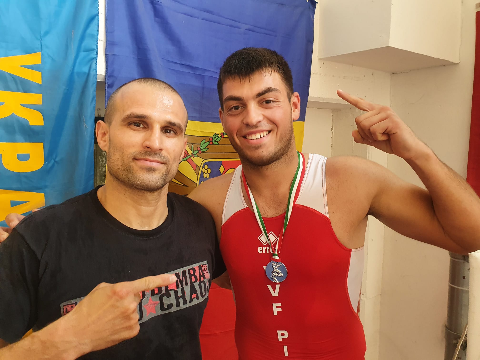 Petru-Tichem-della-Fight-Gym-Grosseto-argento-di-lotta-agli-italiani-di-lotta-libera-under