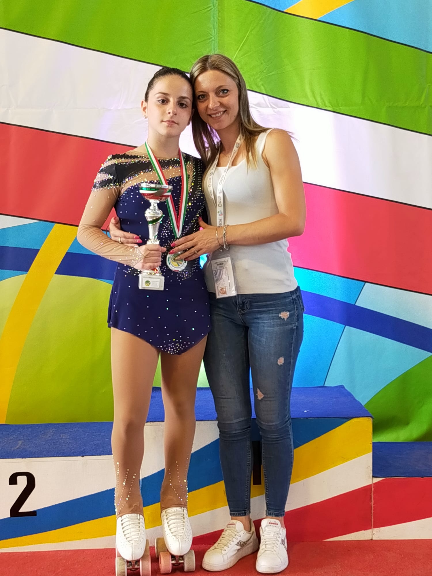 polisportiva-barbanella-uno-pattinaggio-artistico-Ilaria-Micci-e-Giulia-Fornai