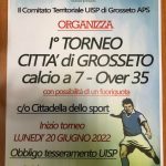 uisp Locandina torneo calcio a 7 over 35