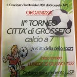 uisp Locandina torneo città di Grosseto calcio a 7