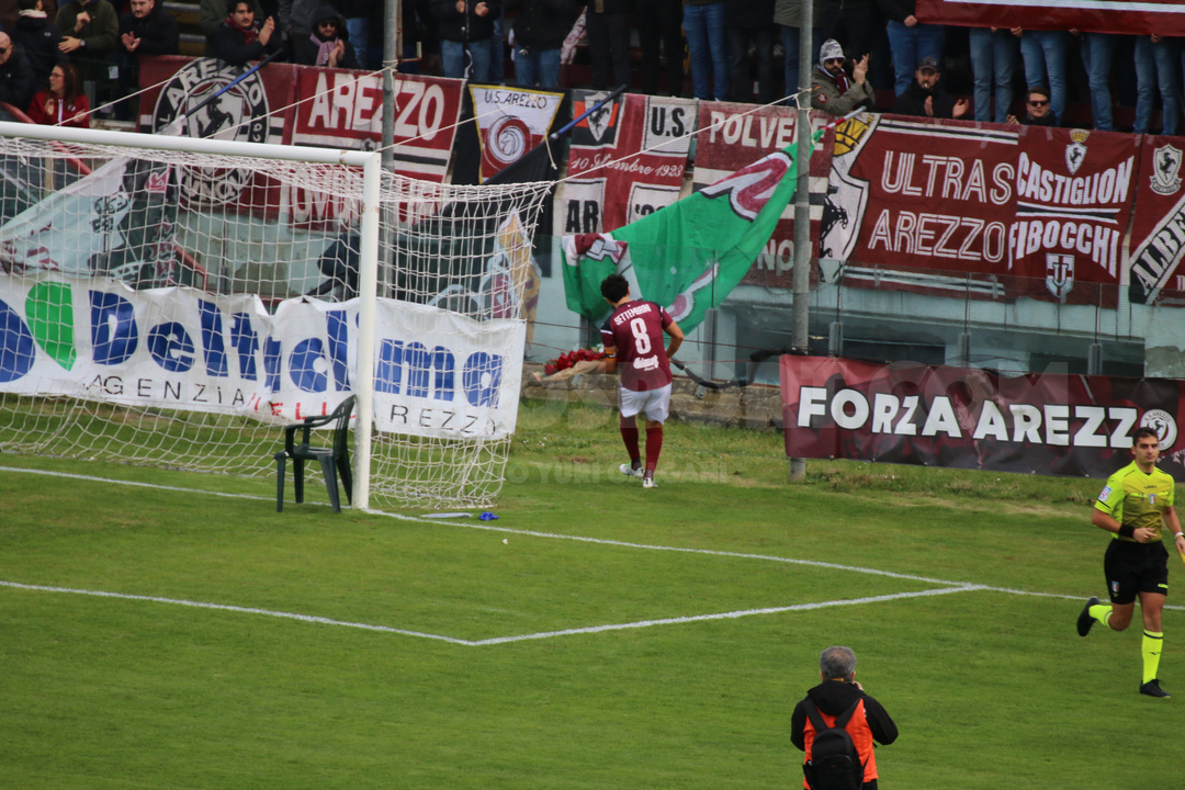 Arezzo-Us Grosseto 2 a 1 – 18