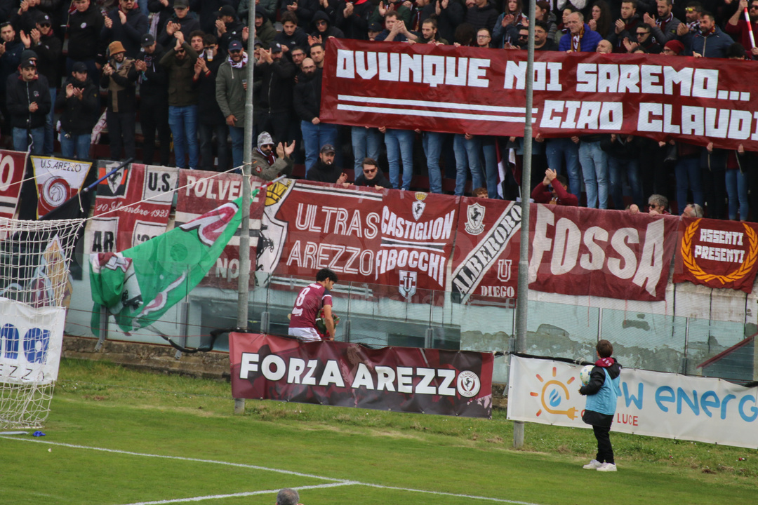 Arezzo-Us Grosseto 2 a 1 – 19