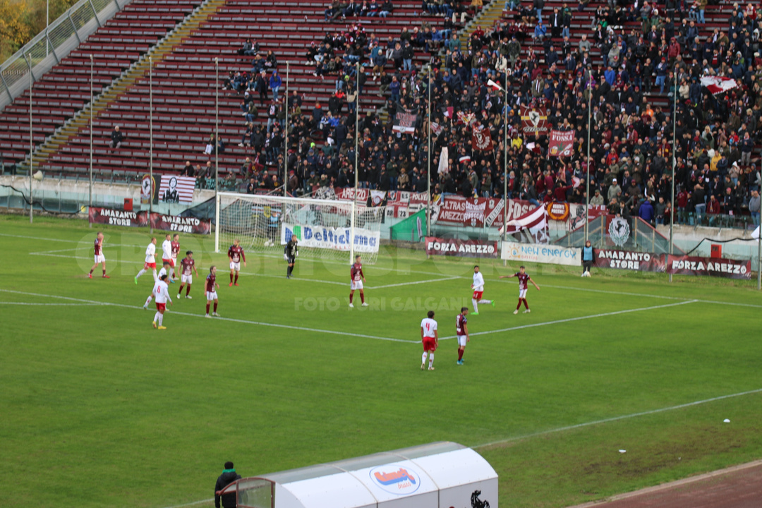 Arezzo-Us Grosseto 2 a 1 – 37