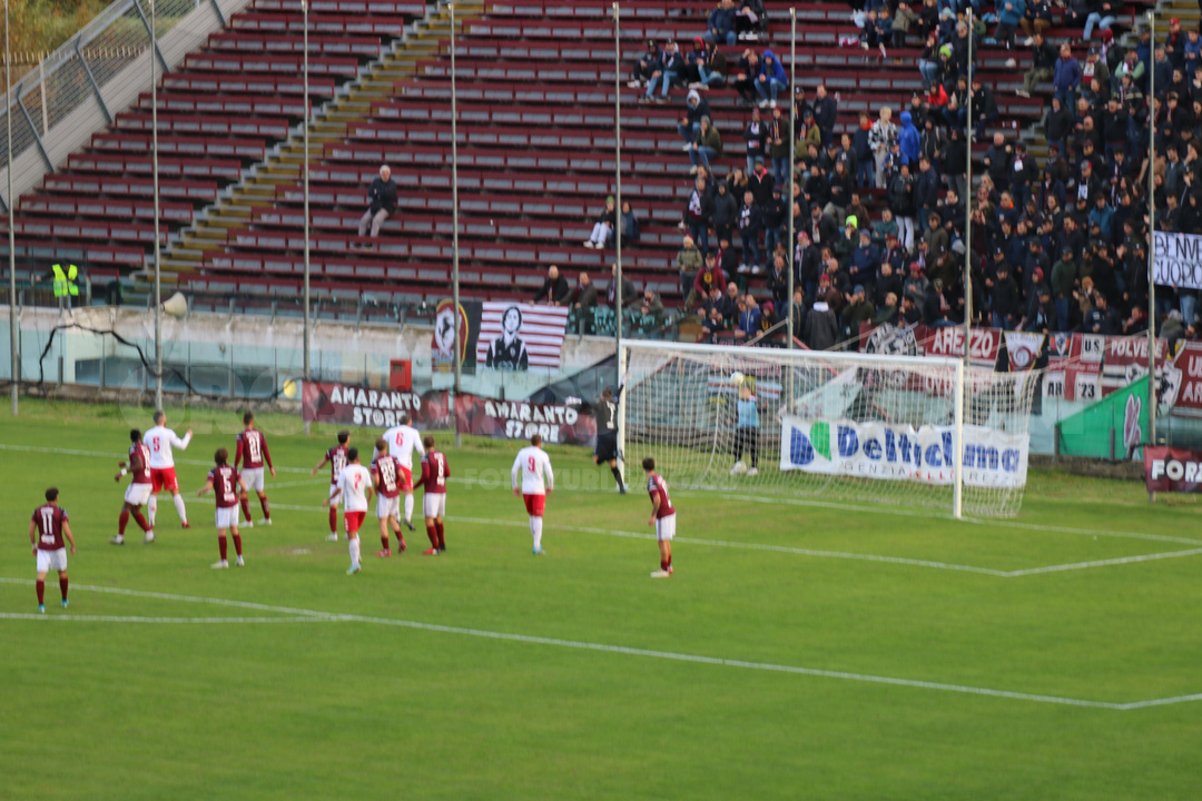 Arezzo-Us Grosseto 2 a 1 – 42