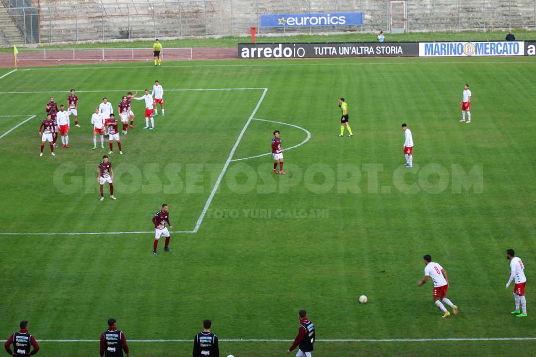 Arezzo-Us Grosseto 2 a 1 – 48