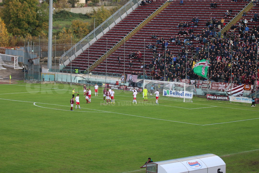 Arezzo-Us Grosseto 2 a 1 – 57