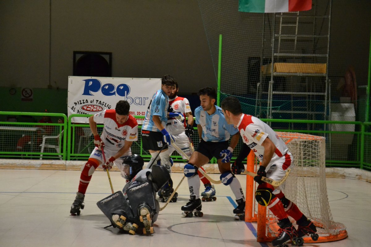 hockey pista serie A2 Mischia in area i Castiglione-Grosseto 7-5 Coppa Italia