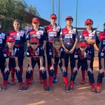 baseball squadra Under 13 femminile Big Mat Bsc Grosseto maggio 2023