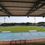 grosseto stadio di calcio carlo zecchini foto dalla tribuna centrale maggio 2023