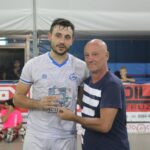 hockey pista miglior giocatore Davide Banini con Massimo Mariotti settembre 2023