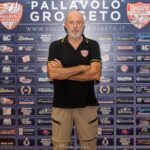 pallavolo grosseto luca tinacci addetto al tabellone elettronico settembre 2023