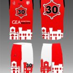 basket gea grosseto Maglia rossa