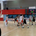 basket gea grosseto squadra prima divisione maschile azione di gioco ottobre 2023