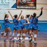 pallavolo grosseto serie d squadra esulta in ampo 13 ottobre 2023