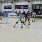 hockey pista squadra Serie A2 HockeyForte-Blue Factor Castiglione 2-6 azione di gioco gennaio 2024