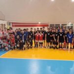 invictavolleyball squadra under 14 maschile che ha partecipato al quadrangolare di Arezzo gennaio 2024