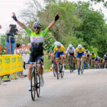 ciclismo federico colonna taglia il traguardo maggio 2024