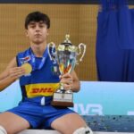 volley gabriele spina campione del mondo con la squadra italiana under 17 agosto 2024