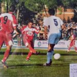 Us Grosseto-Florentia Viola 2 a 0 – Chadi scaglia il tiro del secondo gol