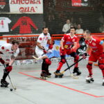 hockey pista serie A1 circolo pattinatori grosseto azione di gioco Sarzana Grosseto novembre 2024 -1