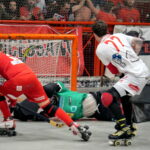 hockey pista serie A1 circolo pattinatori grosseto azione di gioco Sarzana Grosseto novembre 2024 -2