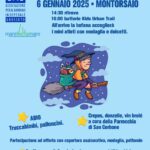 marevettamare kid urban trails montorsaio locandina gennaio 2025