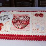 pallavolo grosseto serie B2 torta festa di natale 2024
